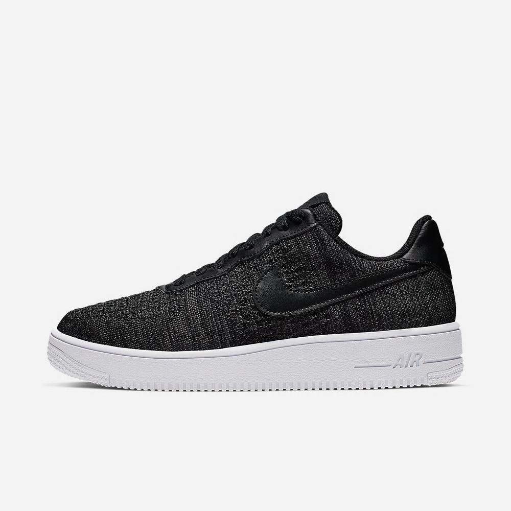 Sneakers Nike Air Force 1 Flyknit 2.0 Noir 4672-539 Black/White/Anthracite Homme | GOK-76038520